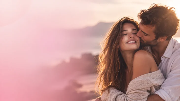 Smiling couple